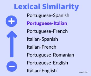what languages are similar to portuguese and french